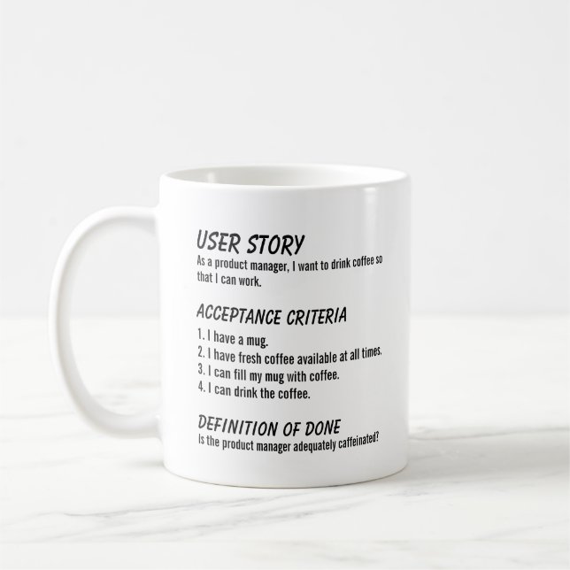 Mug Définition du codeur de définition du logiciel ing (Gauche)
