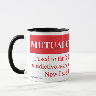 Mug Définition du sens de l'exclusion mutuelle