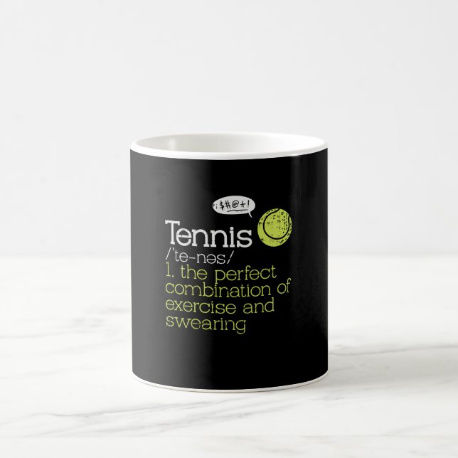 Mug Définition du tennis (Centre)