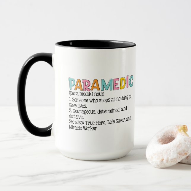 Mug Définition d'un monogramme paramétrique (Avec donut)