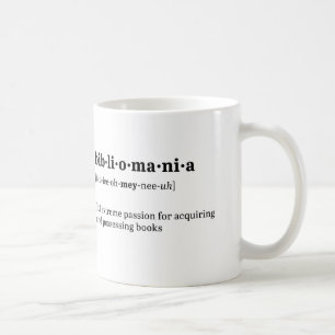 Mug Définition et prononciation de Bibliomania