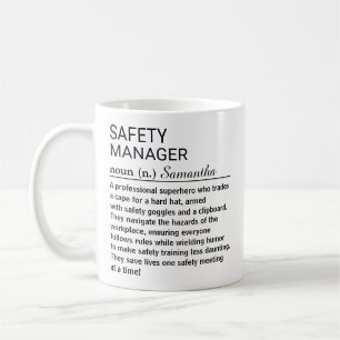 Mug Définition personnalisée et drôle de responsable d