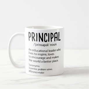 Mug Définition principale Drôle cadeau pour enseignant
