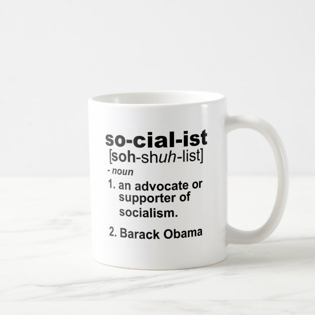 Mug définition socialiste (Droite)