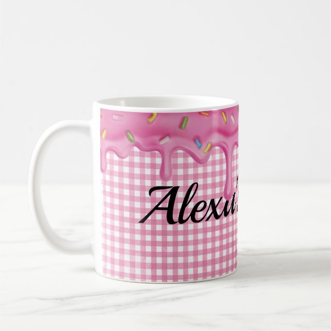 Mug Dégivrage au goutte sur En vichy (Gauche)