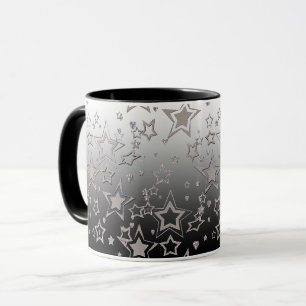 Mug Dégradé de Noël parties scintillant brillant confe