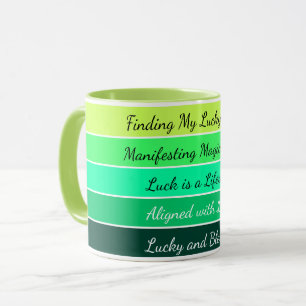 Mug Dégradé Moderne de la Saint-Patrick