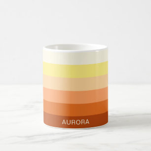 Mug Dégradé motivationnel avec nom personnalisé