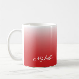 Mug dégradé personnalisé noir