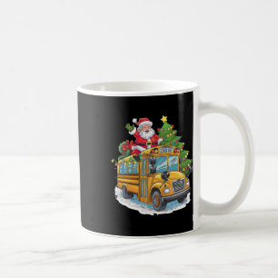 Mug Déguisement de conducteur de bus scolaire en sapin