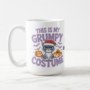 Mug Déguisement Halloween de Grumpy Cat, drôle d'anima
