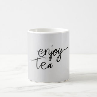 Mug Dégustez du thé avec de la pâte à café