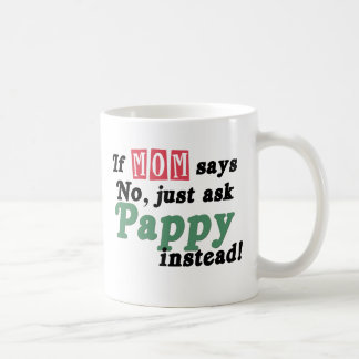 Mug Demandez juste gluant