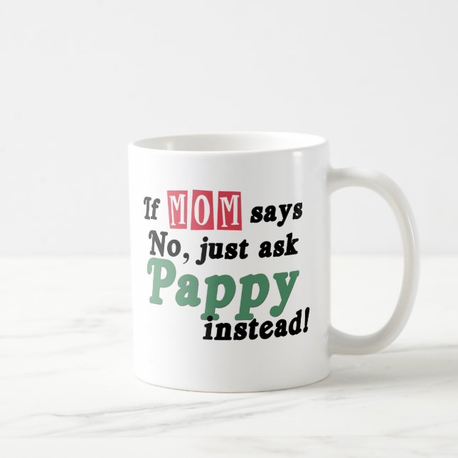 Mug Demandez juste gluant (Droite)