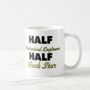 Mug Demi de demi de vedette du rock d'ingénieur