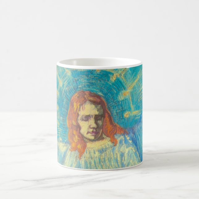 Mug Demi-figure d'un ange par Vincent van Gogh (Centre)