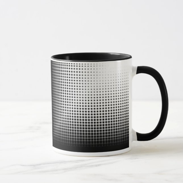Mug demi-ton Abstrait (Droite)