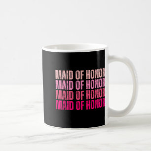 Mug Demoiselle d'Honneur Bride Squad Je Fais Équipe Ro