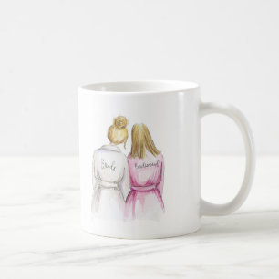 Mug Demoiselle d'honneur ? Domestique de Bl de jeune