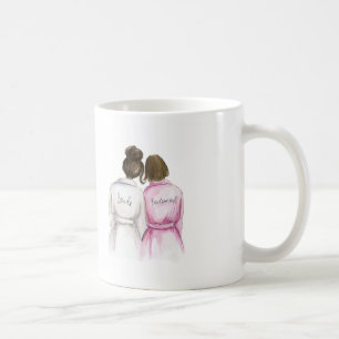 Mug Demoiselle d'honneur ? Domestique foncée de Bob de
