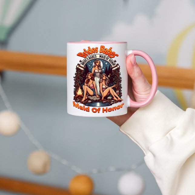 Mug Demoiselle d'honneur Fierté Fête de mariage célébr (Créateur téléchargé)