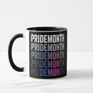 Mug Démon de la fierté Bisexuel Mois de la fierté bi L