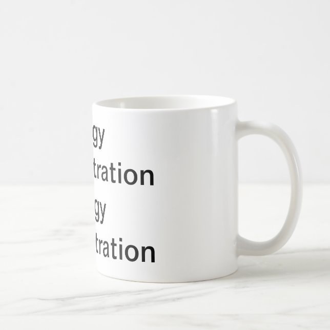 Mug démonstration saggy (Droite)
