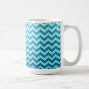 Mug Denim Chevron by Shirley Taylor