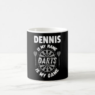 Mug Dennis fléchts fan nom personnalisé