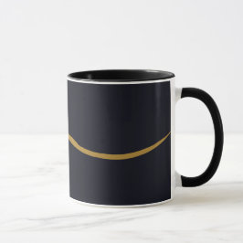 Mug Dénomination de la Musique Noire et Dorée