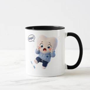 Mug Dentaire Drôle Personnage Dent Mignon