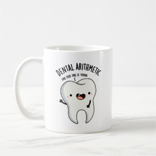 Mug Dental Arithmétique Funky Douille dentaire