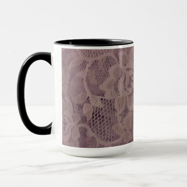 Mug Dentelle de lavande (Gauche)