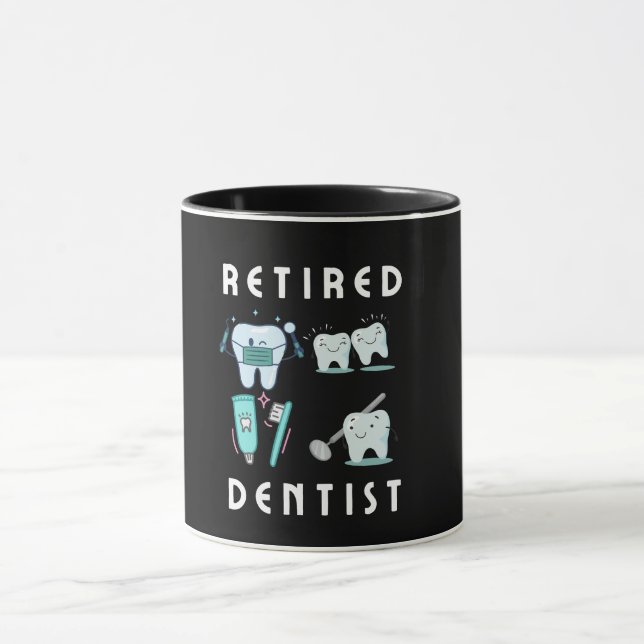 Mug dentiste à la retraite (Centre)
