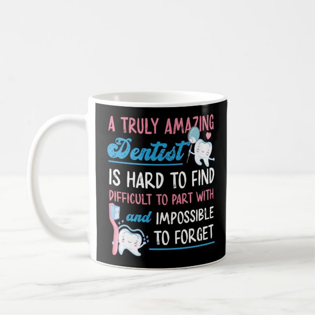 Mug Dentiste Dentaire Un Dentiste Vraiment Extraordina (Gauche)