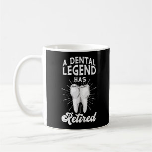 Mug Dentiste Dentaire Une Légende Dentaire A Retraité