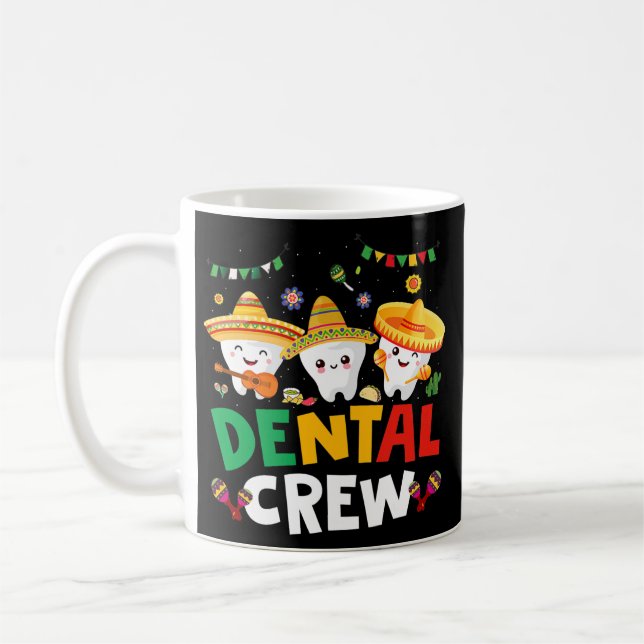 Mug Dentiste Dentiste Dentiste Dentiste Dentelle Squad (Gauche)
