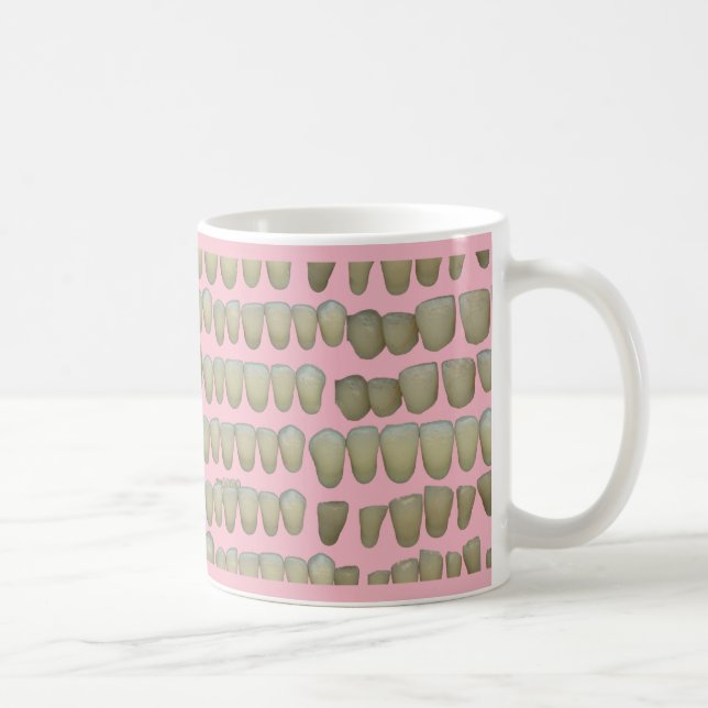 MUG DENTISTE DENTISTES ORTHODONTIQUES BOUCHE DE DENTS  (Droite)