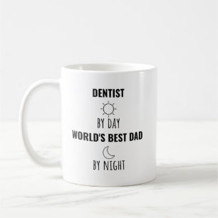 Mug Dentiste Papa Père Idée cadeau