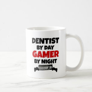 Mug Dentiste par Joueur de jour par nuit