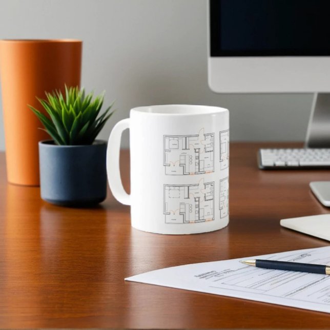 Mug d'entreprise avec plan directeur (Créateur téléchargé)