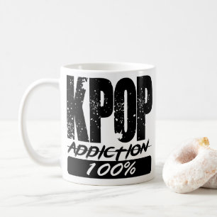 Mug Dépendance 100% de KPOP