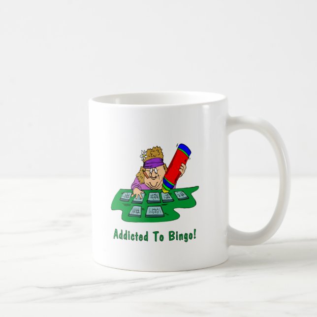 Mug Dépendant au bingo-test ! (Droite)