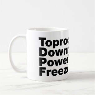 Mug Déplacements de rupture (Breakdance)