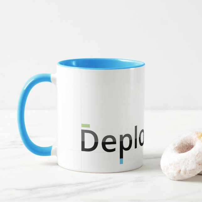 Mug DéployerMints Dév. d'opérations (Avec donut)