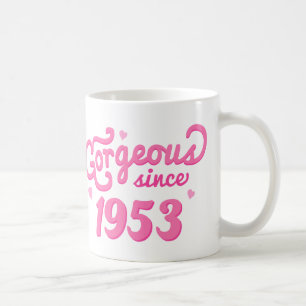 Mug Depuis 1953 cadeau d'anniversaire magnifique pour
