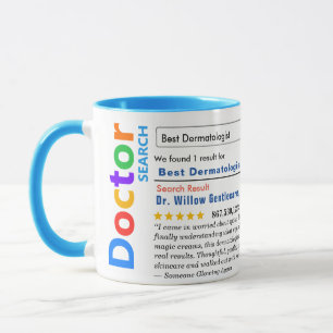 Mug Dermatologue spécialiste le meilleur drôle personn