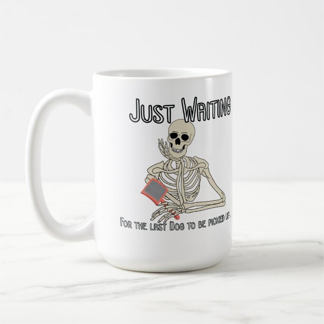 Mug Dernier chien à récupérer (Gauche)