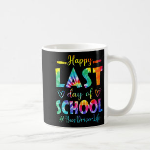 Mug Dernier Jour De La Vie De Conducteur De Bus Scolai