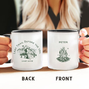 Mug Dernier sentier avant le camp Veil Bachelorette